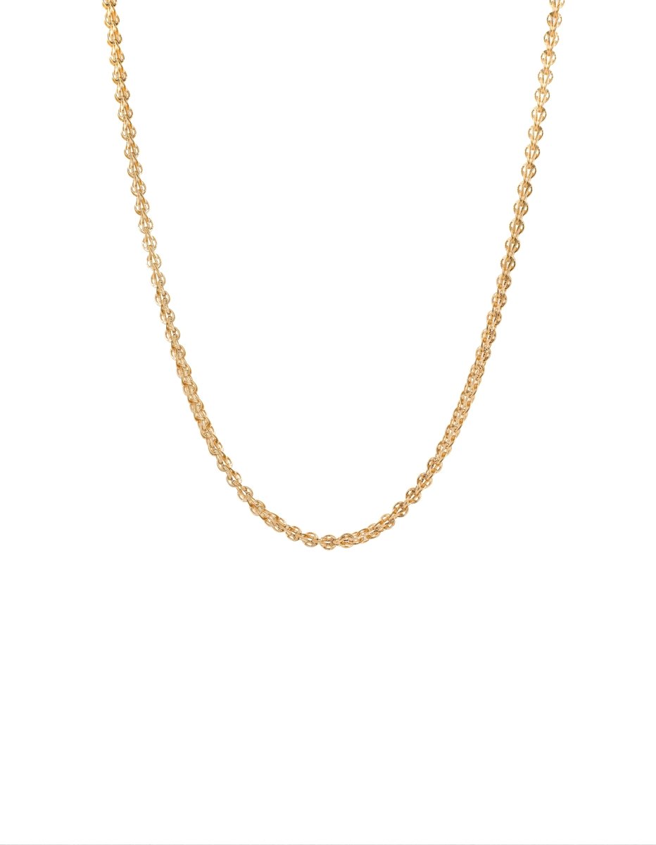 BEAMMORE Phoenix Chain Necklace in 18K Gold-Plated 925 Sterling Silver – Fine Jewelry