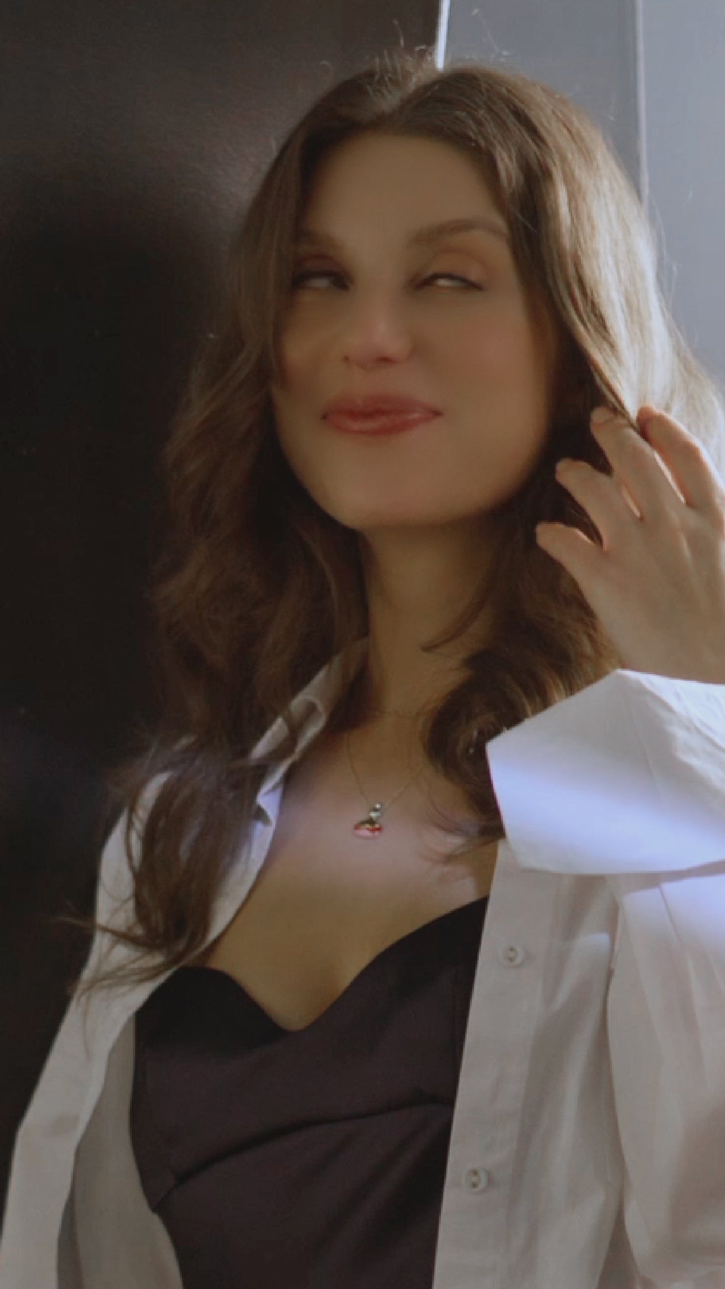 HuLu Fortune Necklace-Garnet (Fire Element)