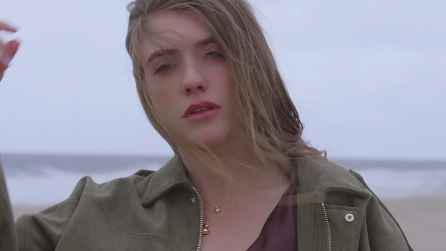 HuLu Mini Fortune Necklace-Diamond Polished Surface