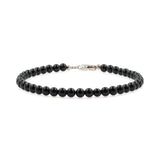 Protection Black Onyx Bracelet 4mm for men