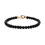 Protection Black Onyx Bracelet 4mm for men