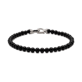 Protection Black Onyx Bracelet 4mm for men