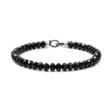 Protection Black Onyx Bracelet 4x6mm for men