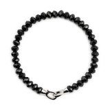 Protection Black Onyx Bracelet 4x6mm for men
