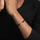 Protection Black Onyx Bracelet 6mm for men