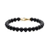 Protection Black Onyx Bracelet 6mm for men