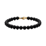 Protection Black Onyx Bracelet 6mm for men（matt）