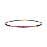 Protection Rainbow Sapphire Necklace