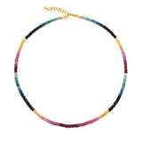 Protection Rainbow Sapphire Necklace