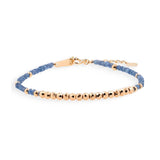 SHANGHAI Sapphire Beaded Bracelet in 18K Gold