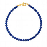 Spirituality  Lapis Lazuli Bracelet 4mm for men