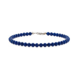 Spirituality  Lapis Lazuli Bracelet 4mm for men