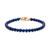 Spirituality  Lapis Lazuli Bracelet 4mm for men