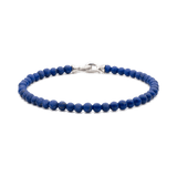 Spirituality  Lapis Lazuli Bracelet 4mm for men