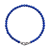 Spirituality  Lapis Lazuli Bracelet 4mm for men