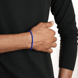 Spirituality  Lapis Lazuli Bracelet 4mm for men