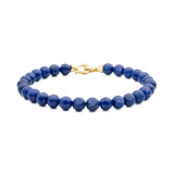Spirituality  Lapis Lazuli Bracelet 6mm for men