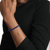 Spirituality  Lapis Lazuli Bracelet 6mm for men