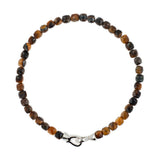 Success Yellow Tiger’s Eye Bracelet 4x4mm for men