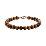 Success Yellow Tiger’s Eye Bracelet 6mm for men